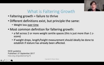 Dietary management of faltering growth – Webinar with Rosan Meyer – €10 webinar